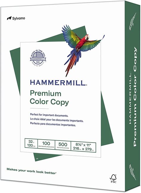 Hammermill 32 Lb Premium Color Copy Paper 500 Sheets