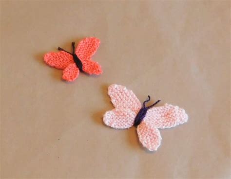 Mariannas Lazy Daisy Days Knitted Butterflies