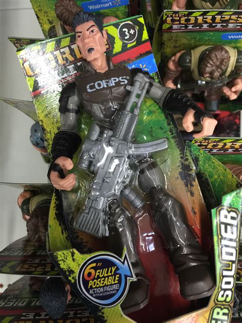 New 6 Inch The Corps Action Figures At Walmart Battlegrip