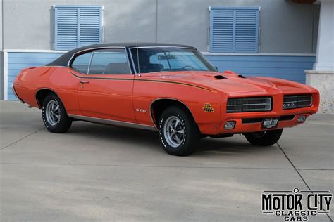 1969 Pontiac GTO Motor City Classic Cars