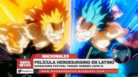 konnichiwa festival lanzará heroes rising con doblaje ¡viene película lupin iii a méxico y latam