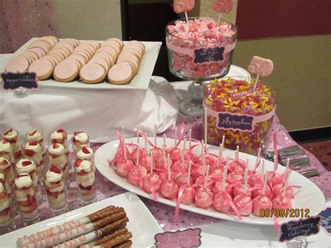Pink Dessert Buffet