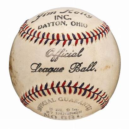 Ruth Babe Signed Baseball Gehrig Tremendous Lou