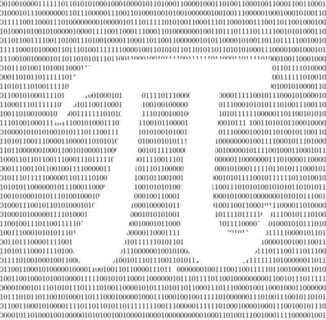 One Million Binary Digits Of Pi