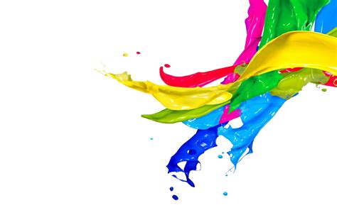 Colorful Splash Wallpaper 46216 1920x1200px Imagems