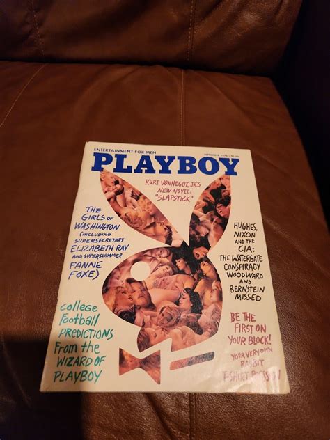 Playboy Magazine September 1976 Playmate Whitney Kaine Birthday Present