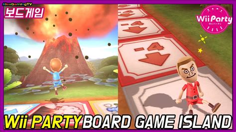 wii party wii パーティー 보드게임 board game island kr sub 한글자막 youtube