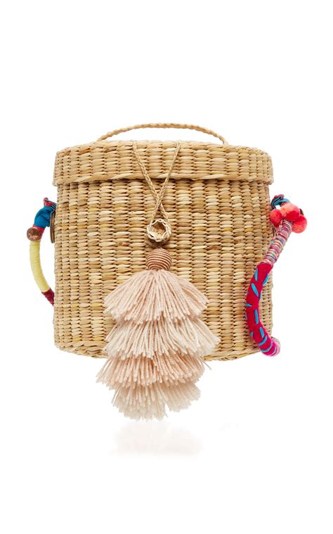Nannacay Bucket With Woven Strap In Neutral Modesens Bag Patterns