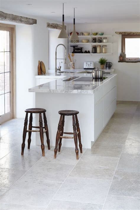 Stone Tiles For Kitchen Floor 35 Stone Flooring Ideas With Pros And