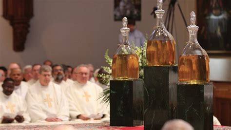 a closer look at the holy oils simply catholic
