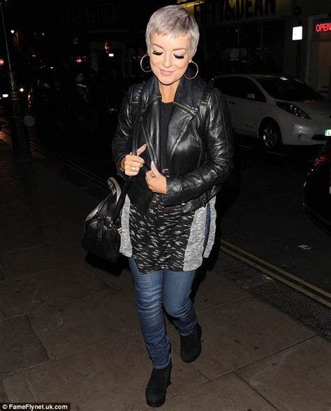 Sheridan Smith Debuts Striking Silvery Purple Locks At Londons Groucho Club Daily Mail Online