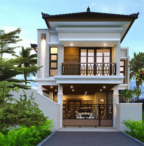 15 Inspirasi Desain Rumah 2 lantai Modern Minimalis