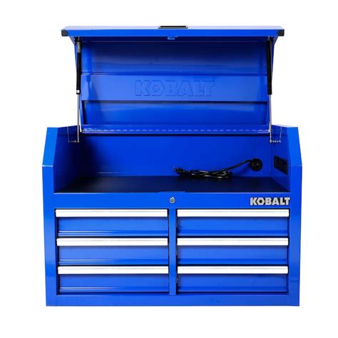 Kobalt 356 In W X 248 In H 6 Drawer Steel Tool Chest Blue At