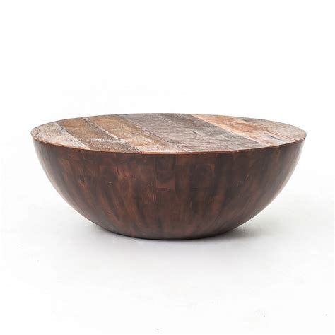 Ryan Reclaimed Wood Round Coffee Table 48" | Zin Home