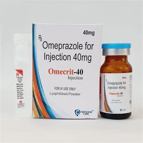 Omeprazole Injection 40 Mg Vial Prescription At Rs 220piece In Panchkula