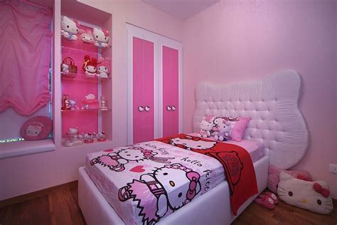 inspirasi kamar tidur tema  kitty rumah  gaya hidup rumahcom