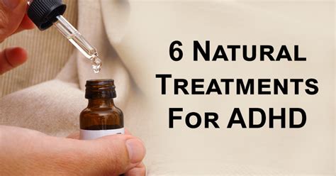 6 Natural Treatments For Adhd David Avocado Wolfe