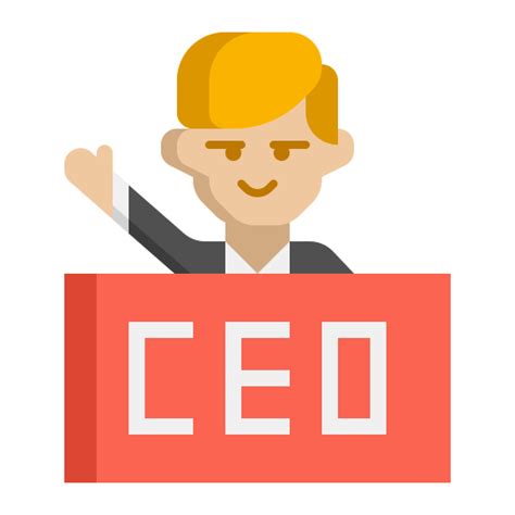 Ceo Flaticons Flat Icon