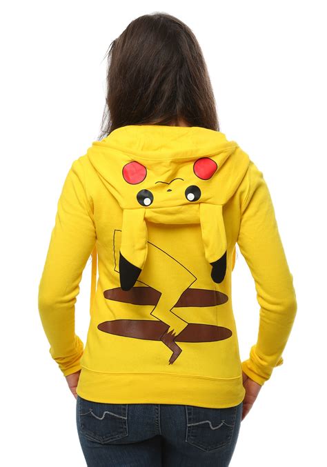 Womens I Am Pikachu Pokemon Hoodie