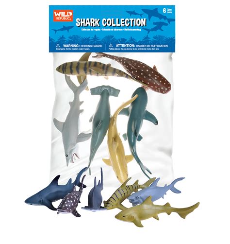 Wild Republic Polybag Shark Collection