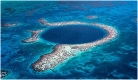 The Great Blue Hole Of Belize One Of Top Diving Sites In The World