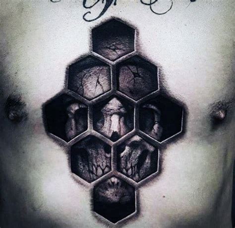 40 3d Chest Tattoo Designs For Men Manly Ink Ideas