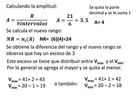 Ppt Distribución De Frecuencias Por Intervalos Powerpoint