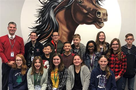 December 2019 Mustangs Of The Month Mannion Middle School