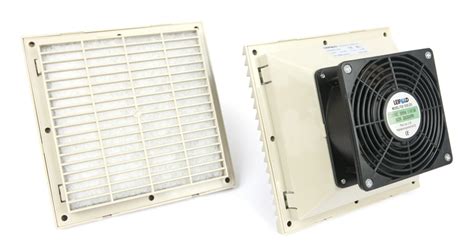 Ip44 Electrical Cabinet Ventilation Enclosure Fan Filter Panel Cooling
