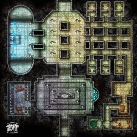 Dwarven Halls By Zatnikotel On Deviantart Pathfinder Maps Dnd World