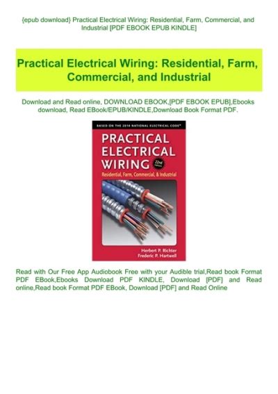 Residential Electrical Wiring Book Pdf Wiring Diagram And Schematics