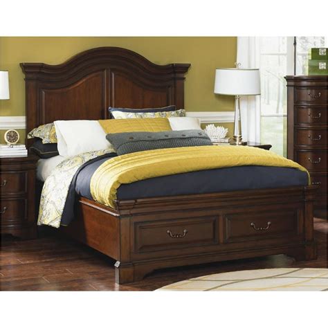 0220 4105 St Legacy Classic Furniture Queen Panel Storage Bed