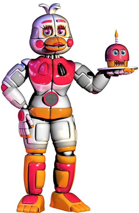 C4d Funtime Chica Official Finished By Smiley Facadedeviantart