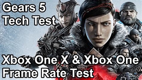 Gears 5 Xbox One X Vs Xbox One Frame Rate Comparison Tech Test Youtube