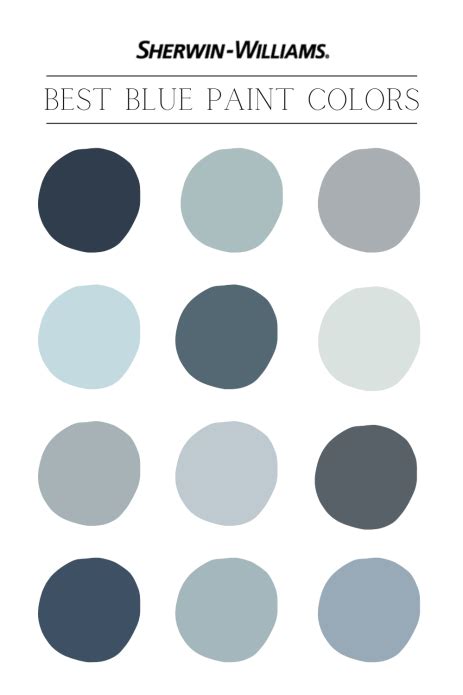 10 Best Sherwin Williams Blue Paint Colors Nish E Design