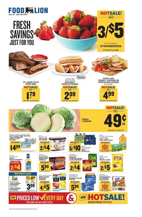 The validity of the latest food lion weekly ad is 05/12/2021. Food Lion Weekly Ad, Specials, New Sales, Circular Ads ...