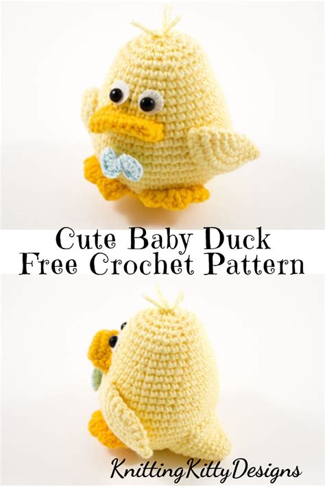 Crochet Baby Duck Crochet Crochet Patterns Crochet For Kids