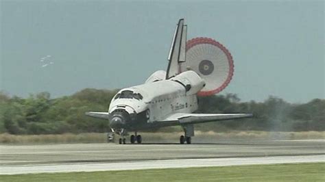 Touchdown Shuttle Discovery Lands At Kennedy Completes Final Mission