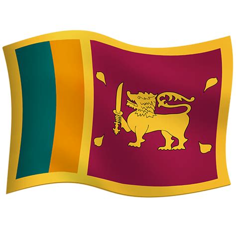 🇱🇰 Flag Sri Lanka On Twitter Emoji Stickers 131