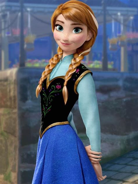 Gambar Kartun Anna Frozen - Gambar Kartun