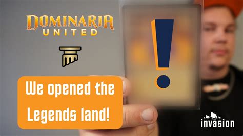 We Opened The Legends Land Dominaria United Collector Box Opening