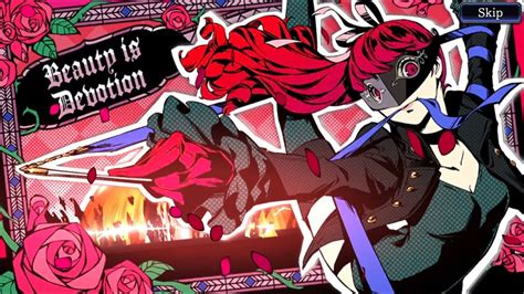 Violet Persona 5 Abilities Showcase Jp Collab Unit War Of The