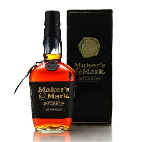 Makers Mark Black Label Kentucky Straight Bourbon Whisky Auctioneer