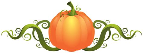Pumpkin Vine Png Transparent Images Free Download Vector Files Clip