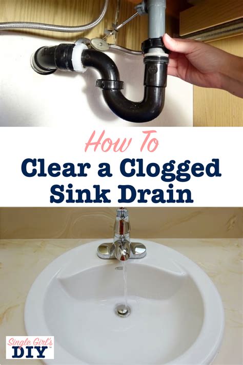 How To Unclog A Bathroom Sink Diy Artcomcrea