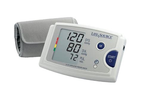 Lifesource Premium Upper Arm Blood Pressure Monitor With Xl Cuff Ua