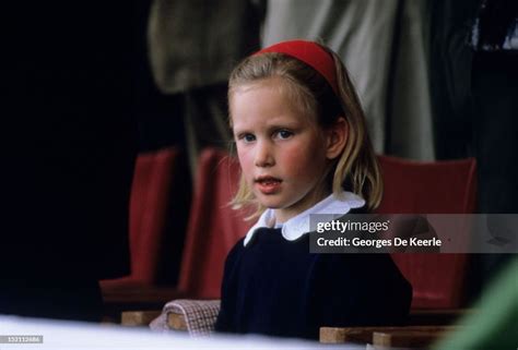 Zara Phillips Attends The Royal Horse Show In Windsor On May 16 1987