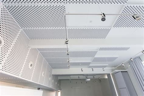 Perforated Metal Ceiling Tiles Shelly Lighting