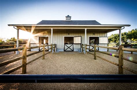 Livestock shelter, horse, storage, garage, or anything else. Stable Style: Impressive 3 Stall Barn | Horses & Heels