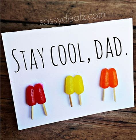Just click on the text or photo to see how to make it with step by step instructions! 40+ DIY Father's Day Card Ideas and Tutorials for Kids - Hative